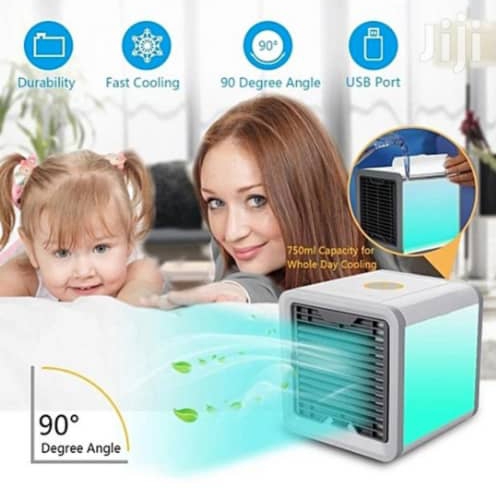 Arctic air conditioner/humidifier
