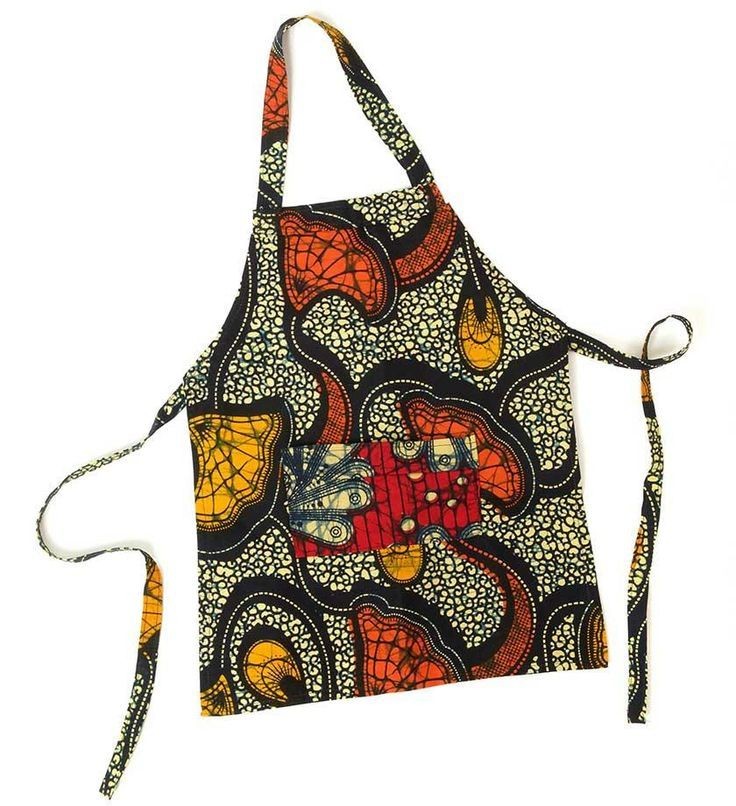 African print aprons