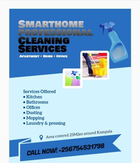 SmartHomes professional cleaning services