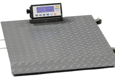 Weighing floor scales at Eagle Weighing systems Ltd