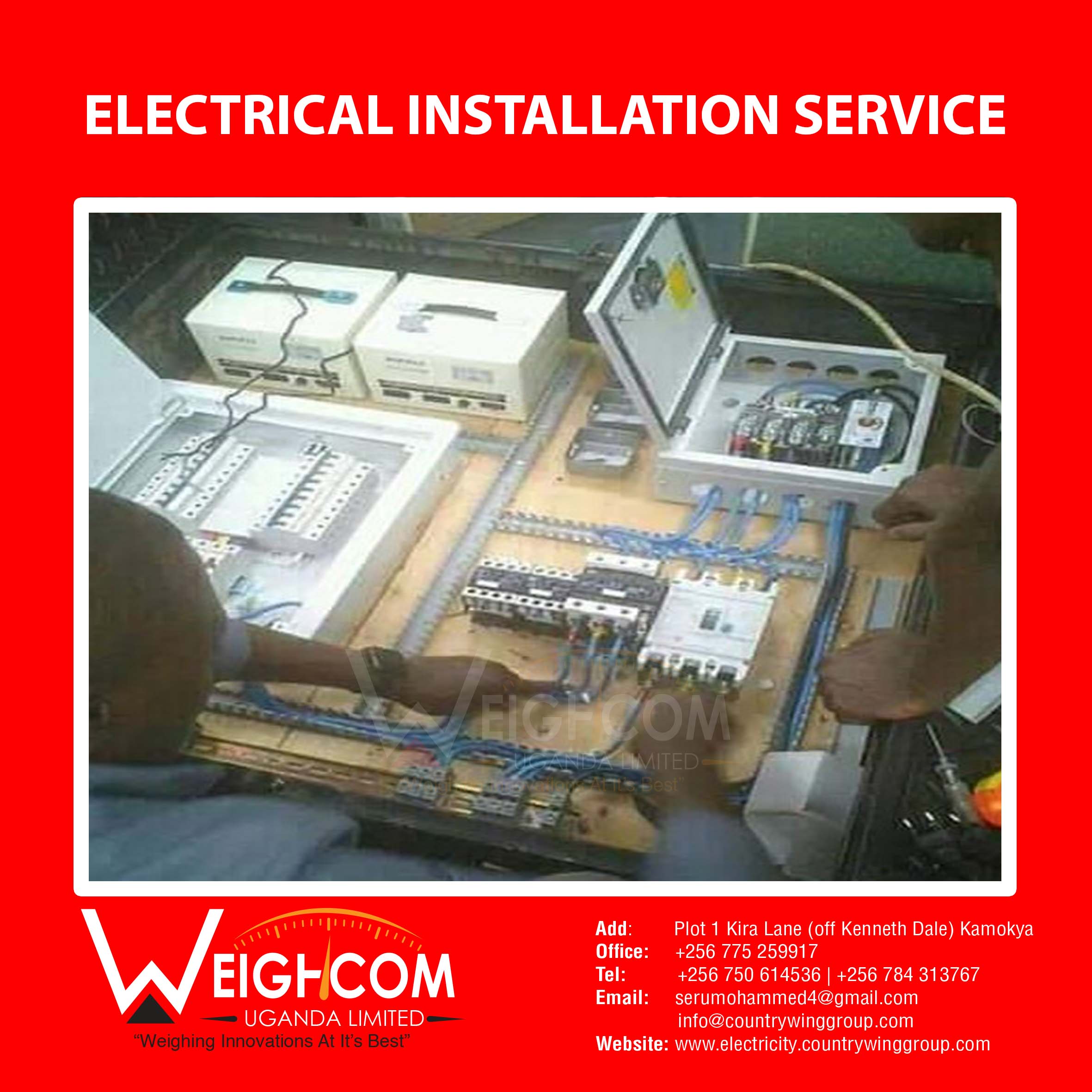 electrical installation service in kampala