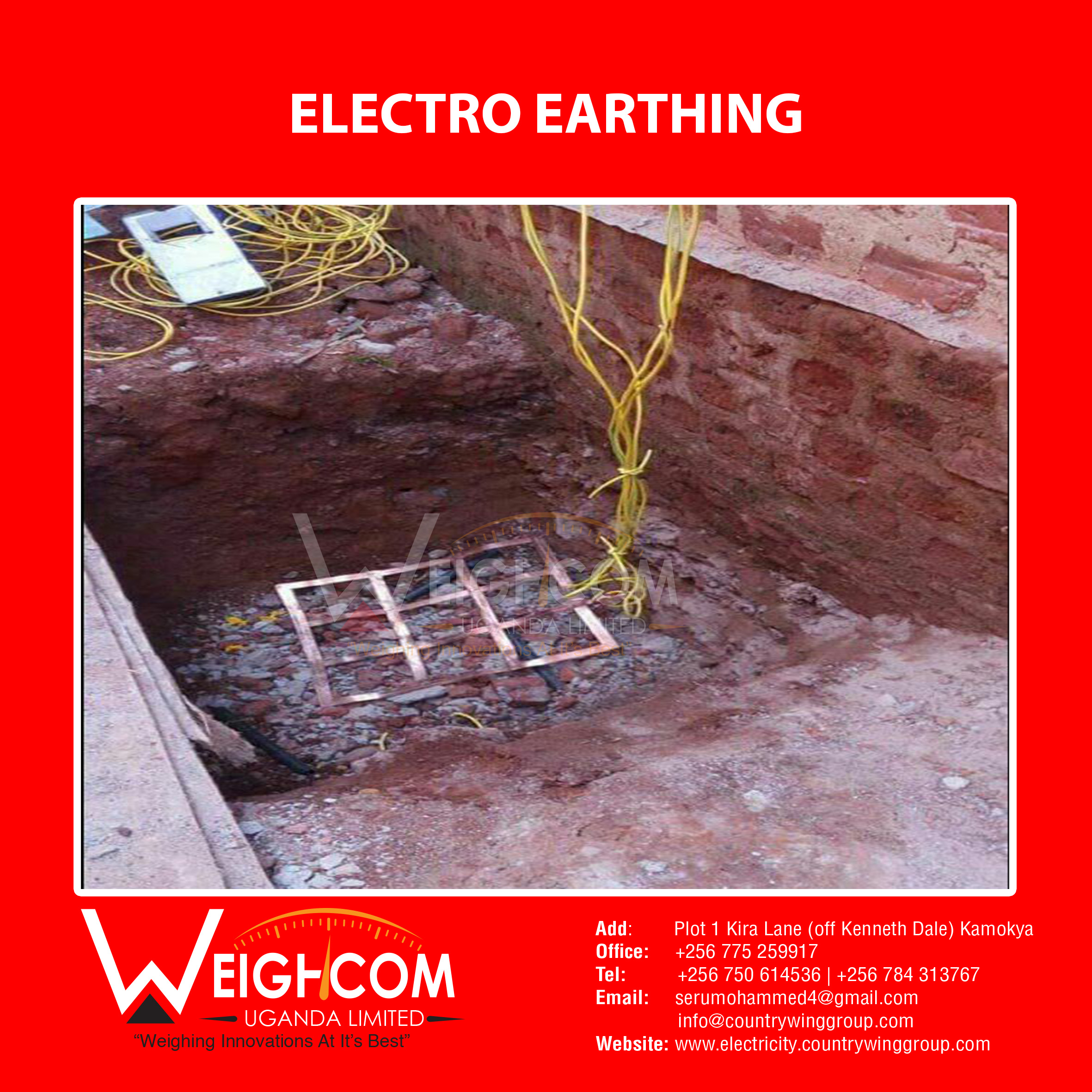 who installs earthing in Uganda? we are the experts.