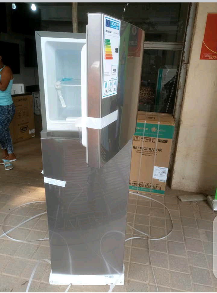 Hisense double door refrigerator