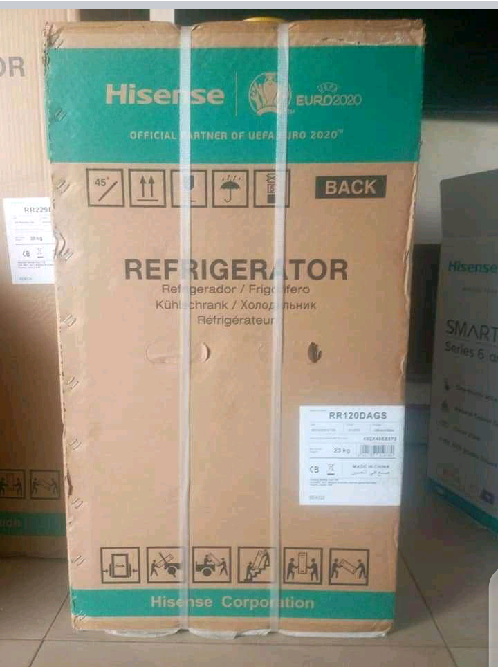 Hisense single door refrigerator 120liters
