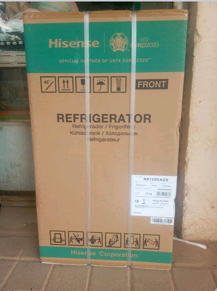 Hisense single door refrigerator 120liters