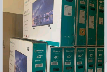 40",43",55",inches Hisense  smartflat screen digital TV