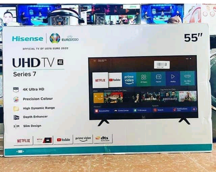 55"inches Hisense smart  flat screen digital TV